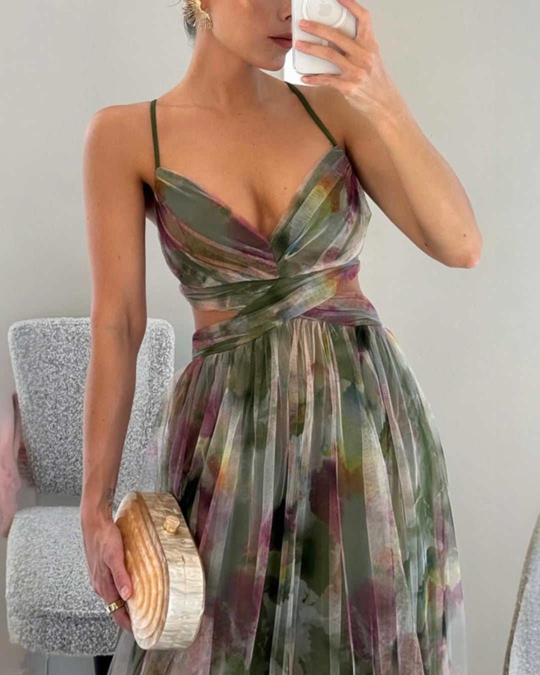 Marcela - Elegante vestido de seda