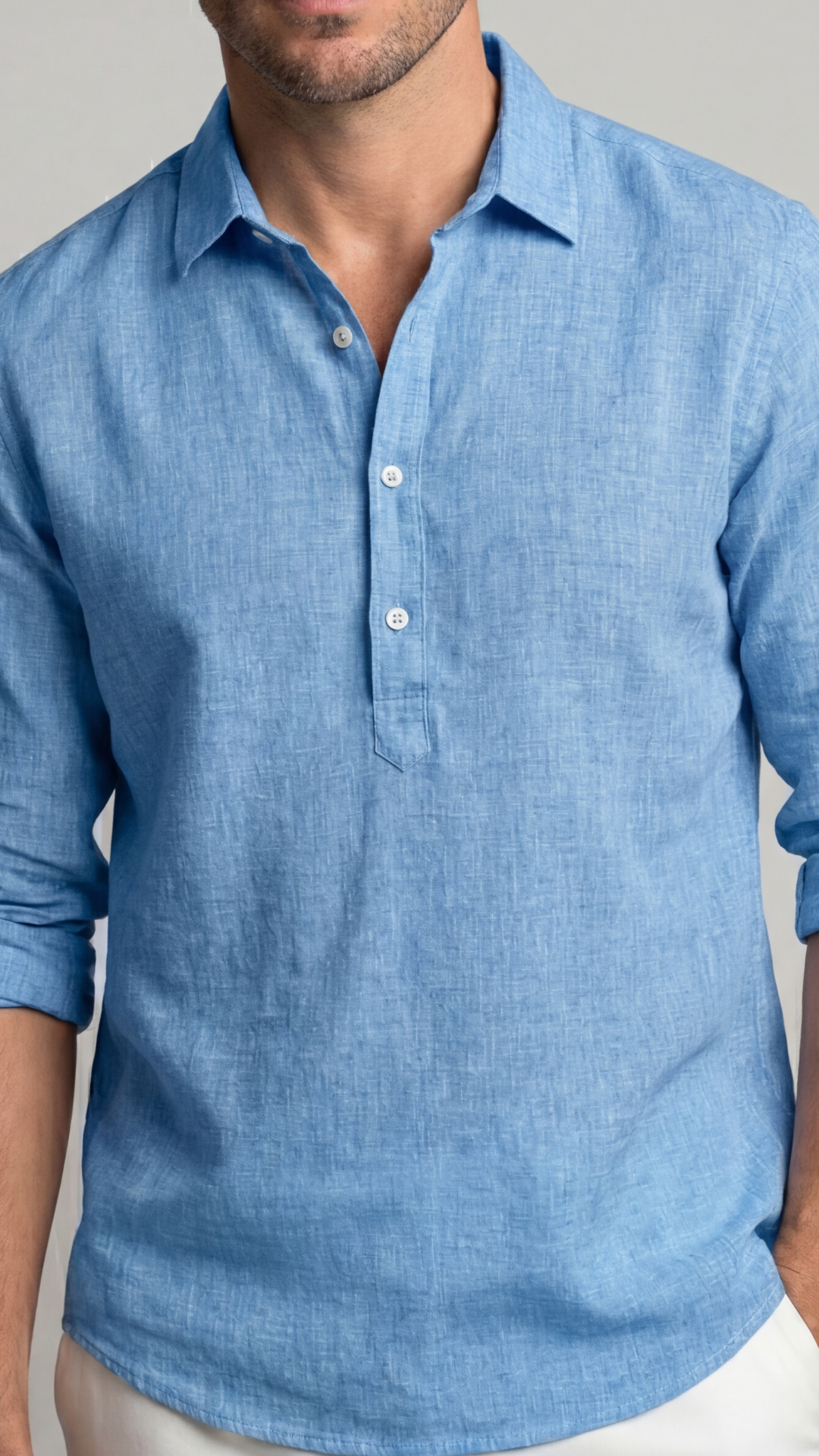 Isla | Camisa clasica de algodón