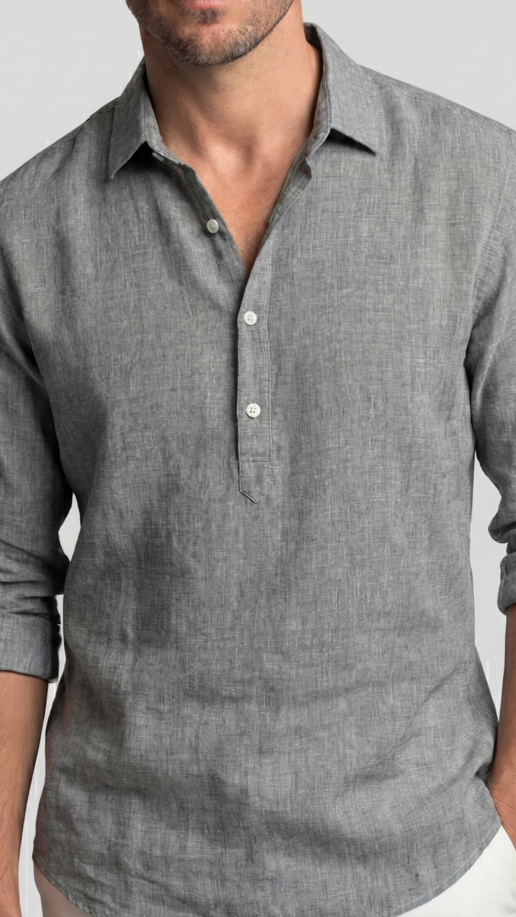 Isla | Camisa clasica de algodón