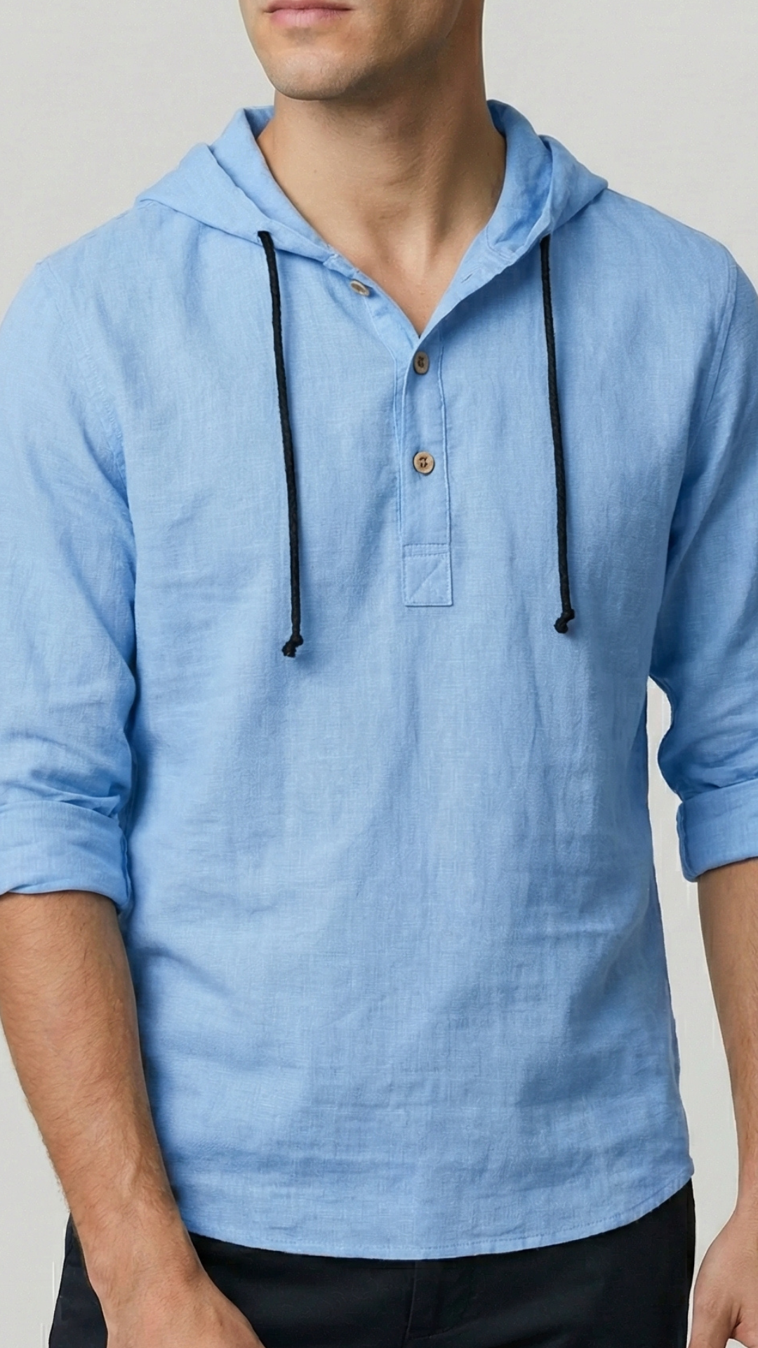 Daniel | Camisa tipo polo con capucha