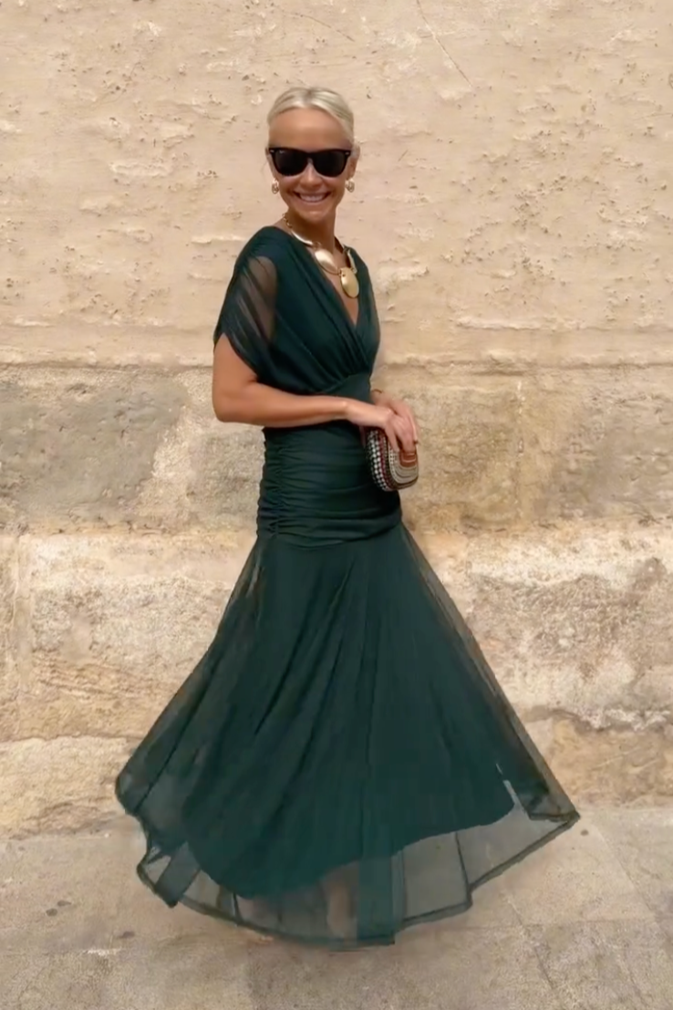 Santana - Elegante vestido de seda