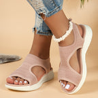 Rory - Sandalias de punta abierta con plantilla acolchada