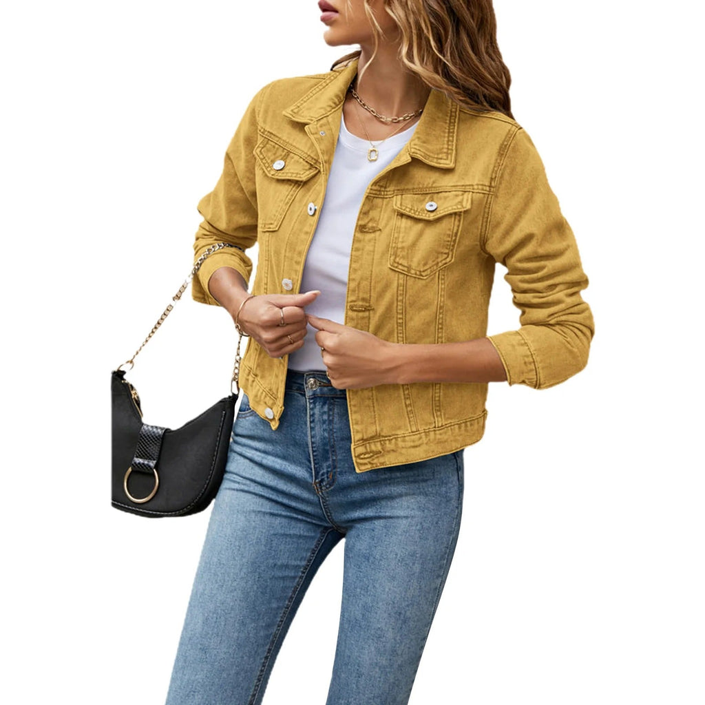 Charlotte | Chaqueta de Denim con Botones