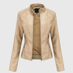 Giorgina™ - Chaqueta de Cuero Elegante para Mujeres