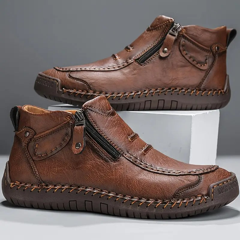 Altamira - Botas ortopédicas de cuero