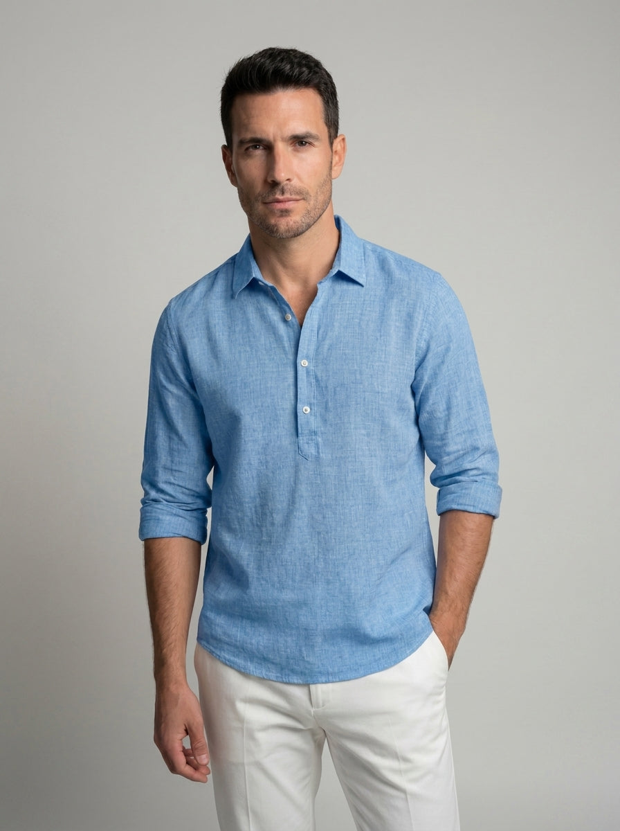 Isla | Camisa clasica de algodón