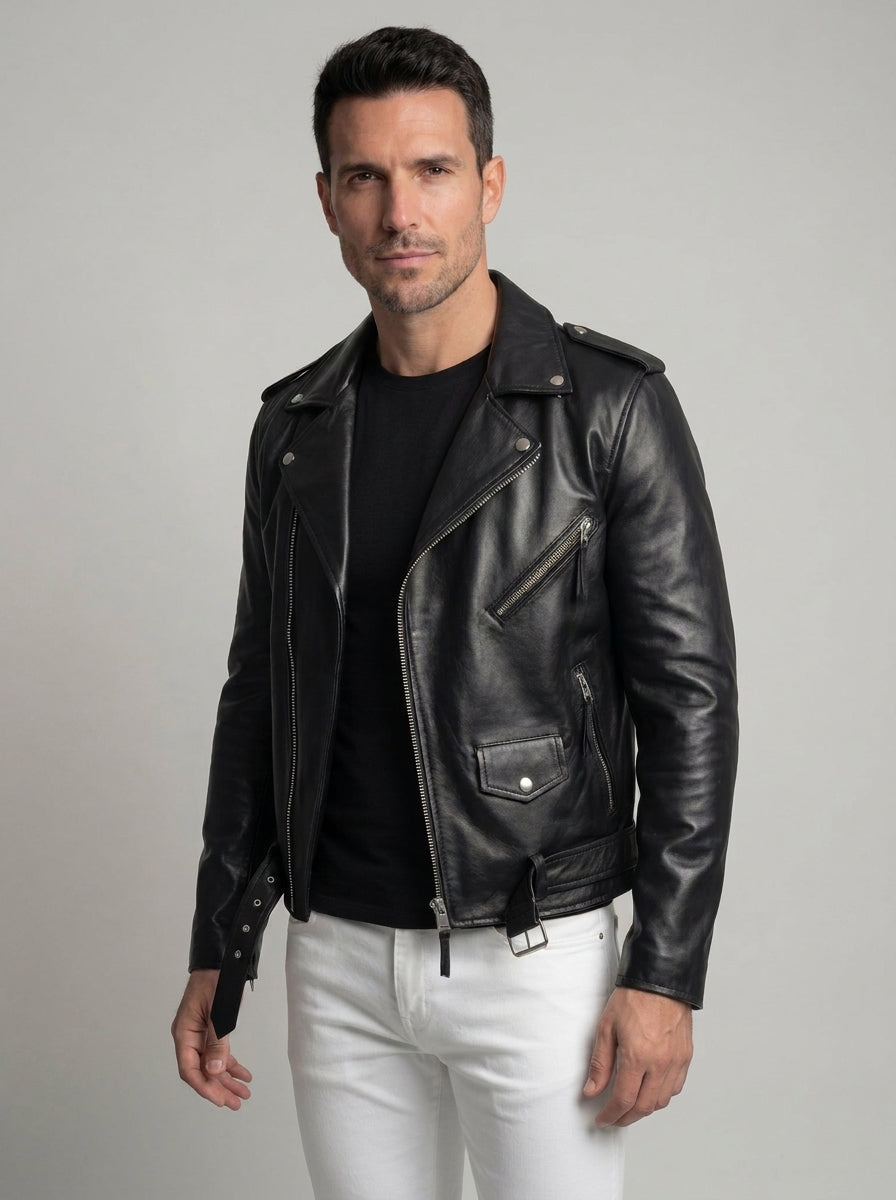 Austin | Chaqueta bomber de piel