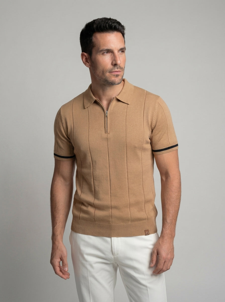Francisco | Polo con cremallera