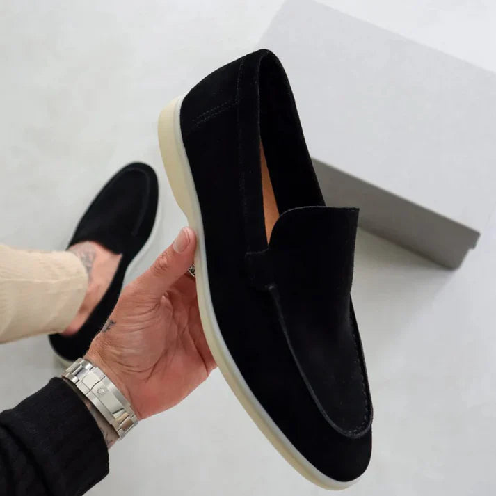Lusso | Elegantes mocasines de ante