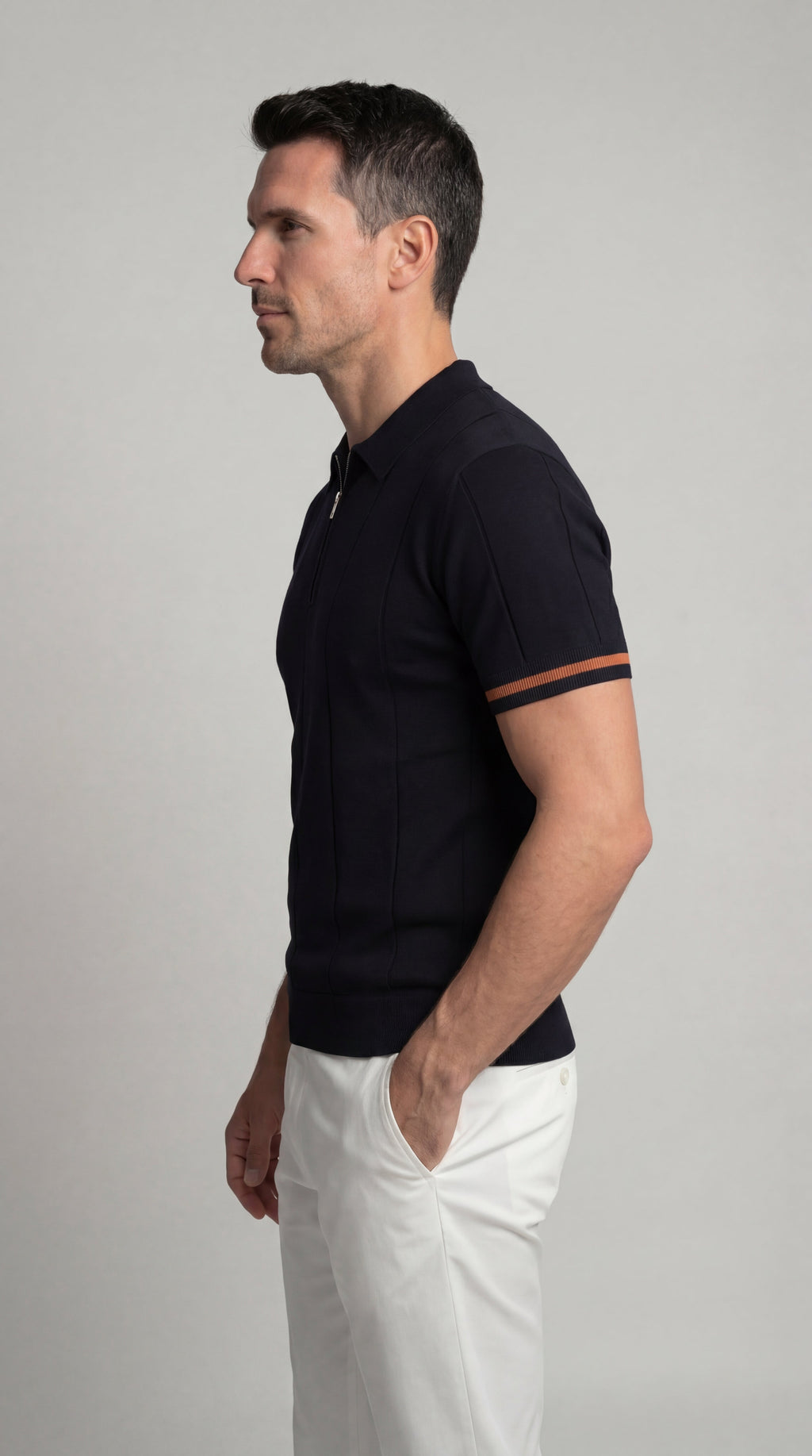 Francisco | Polo con cremallera