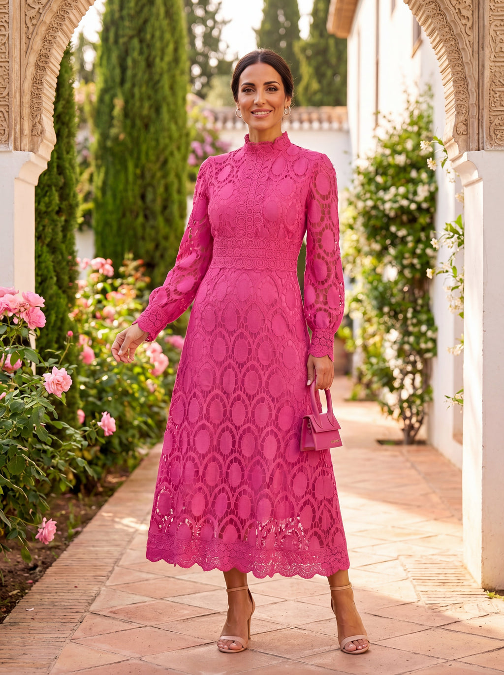 Carmen - Elegante vestido de seda