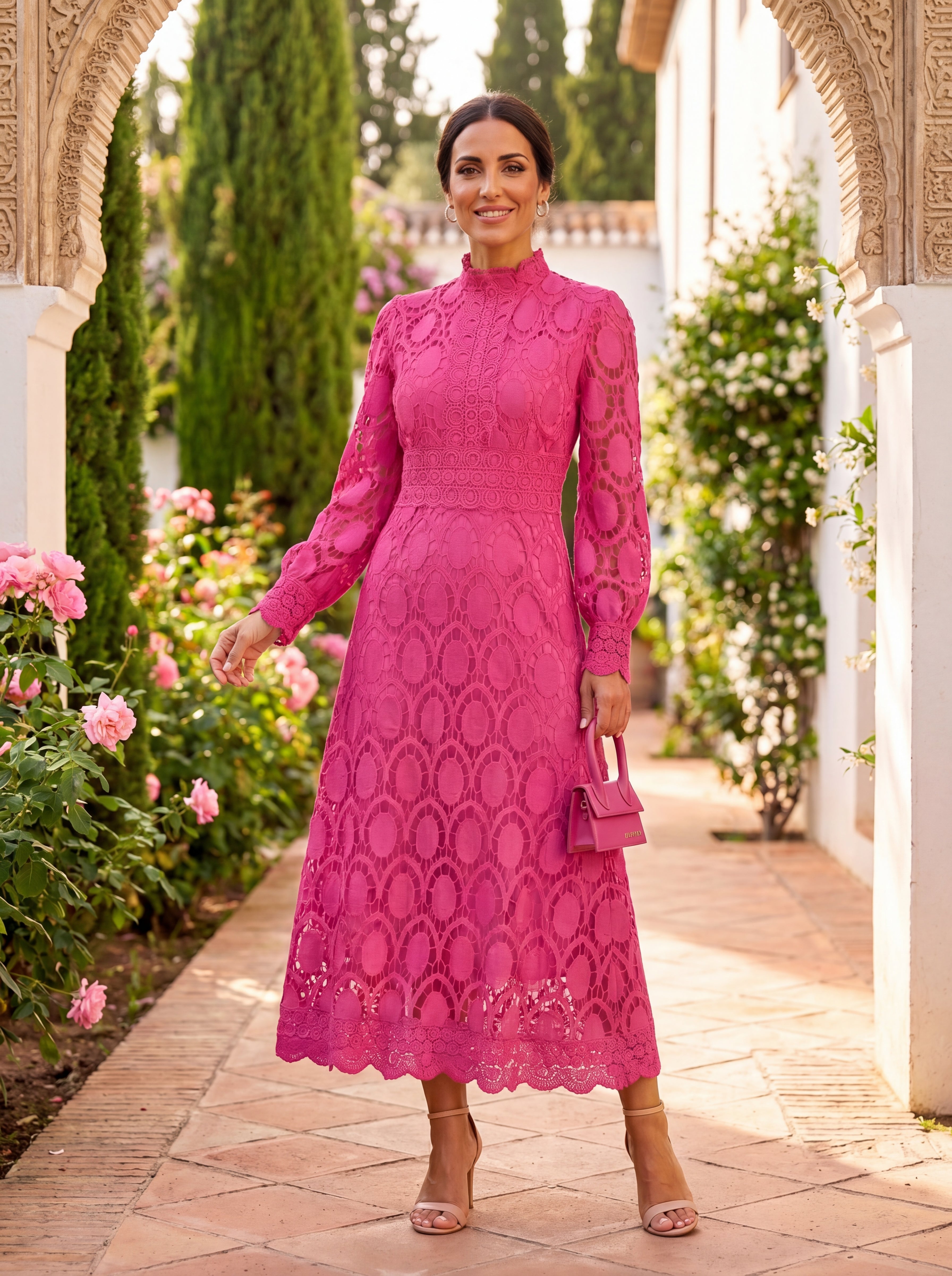 Carmen - Elegante vestido de seda