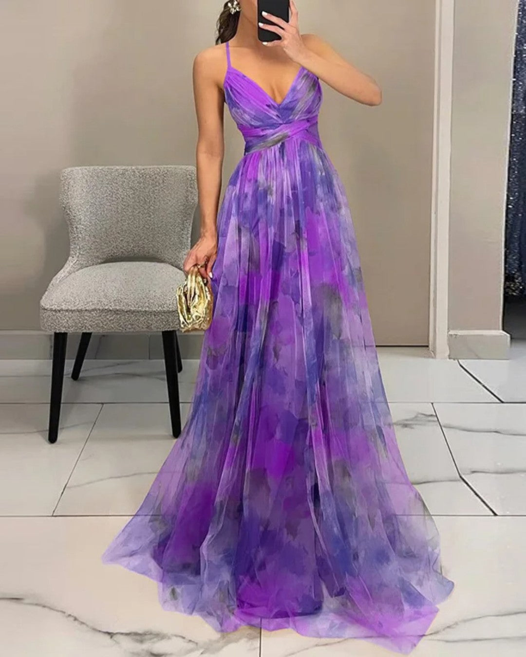 Marcela - Elegante vestido de seda