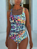 Carolina - Bañador Entero con Estampado Multicolor