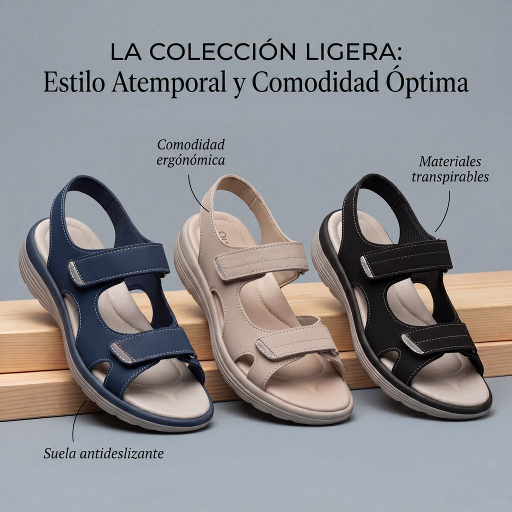 Sofia - Sandalias cómodas y ajustables