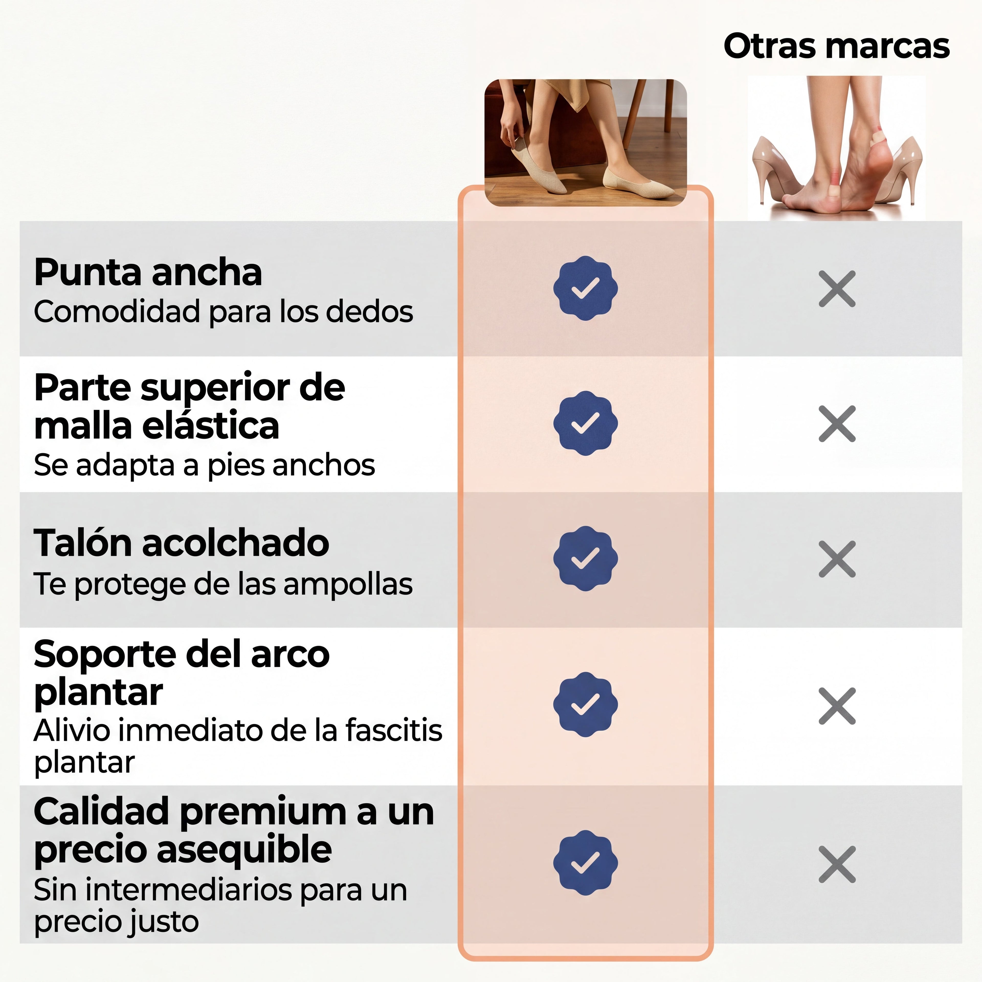 Sofia - Sandalias cómodas y ajustables
