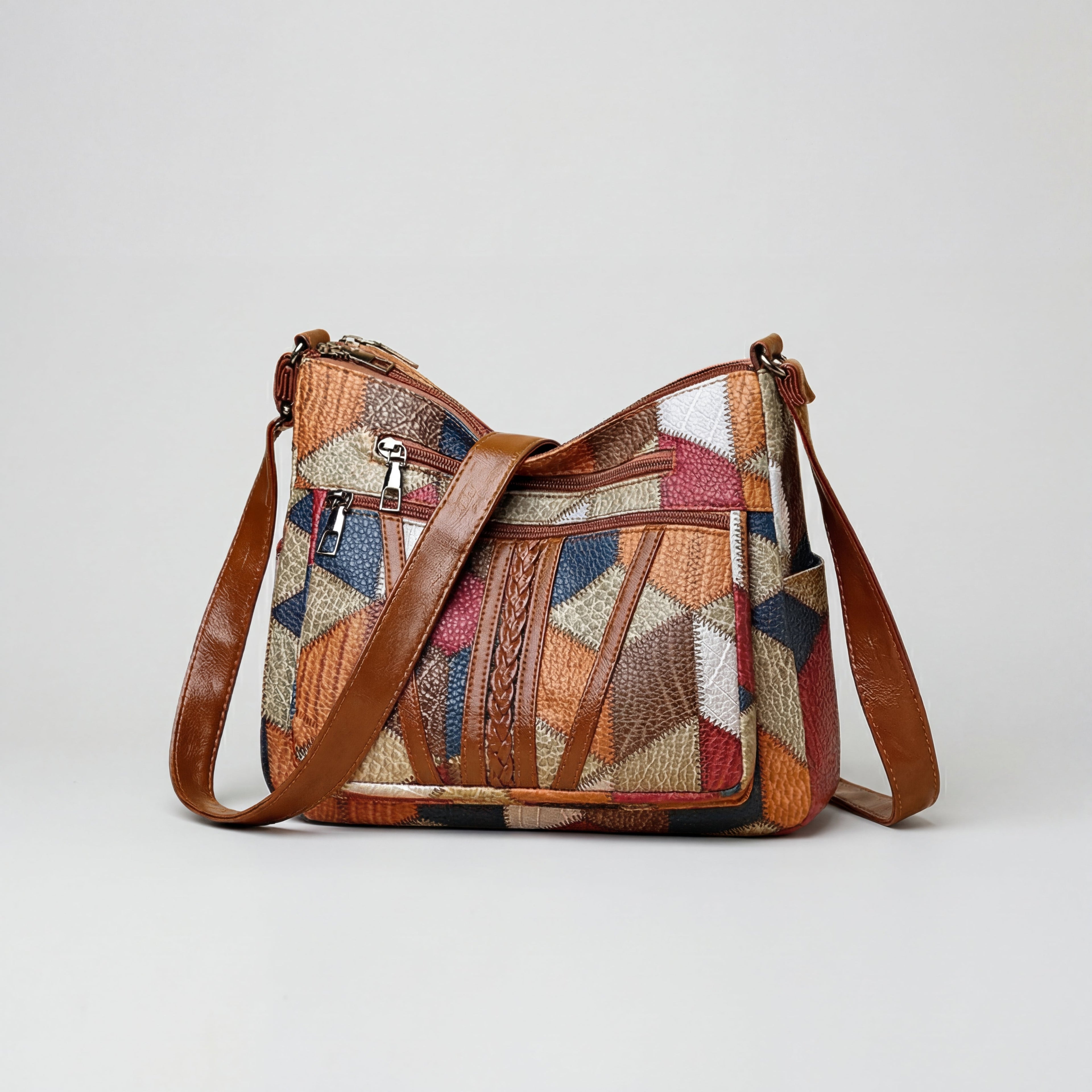 Solara | Bolso de piel con mosaico