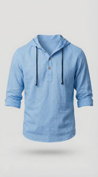 Daniel | Camisa tipo polo con capucha
