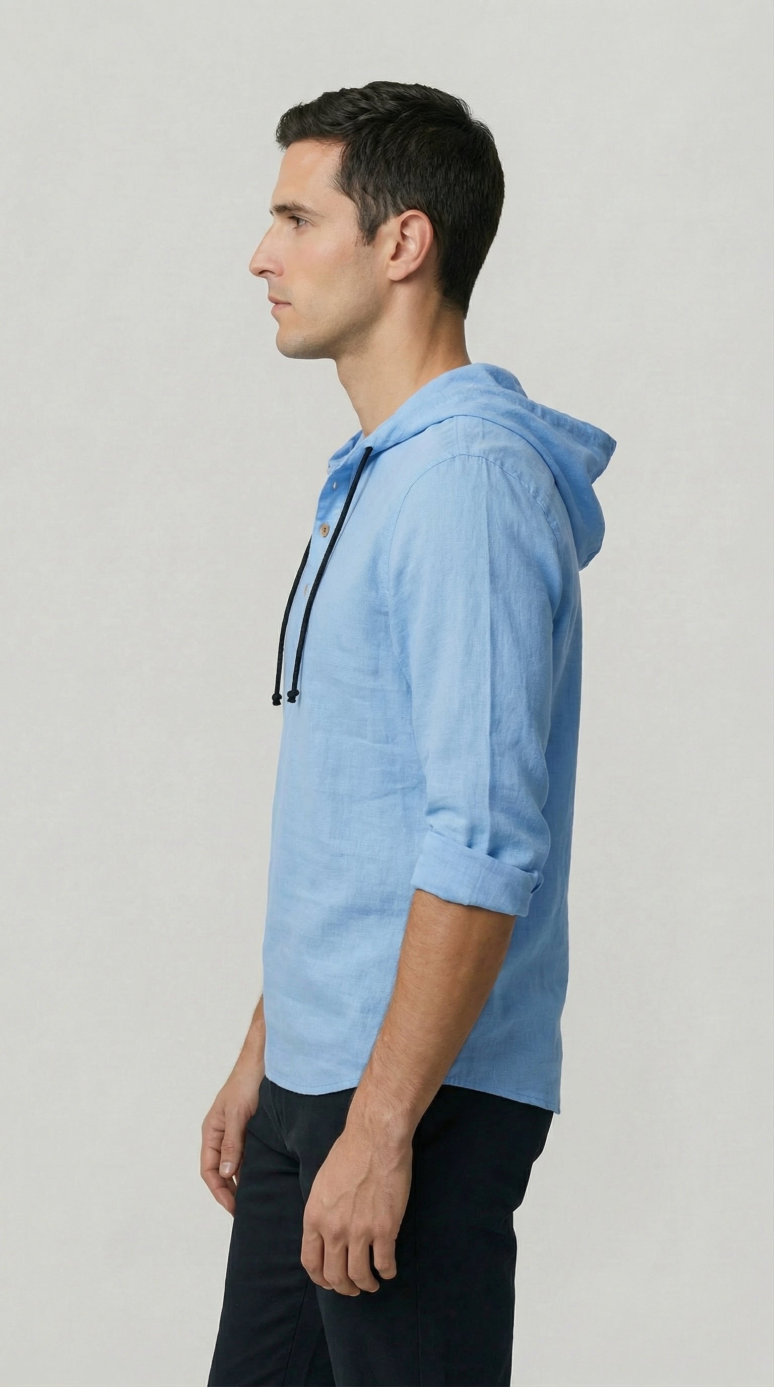 Daniel | Camisa tipo polo con capucha
