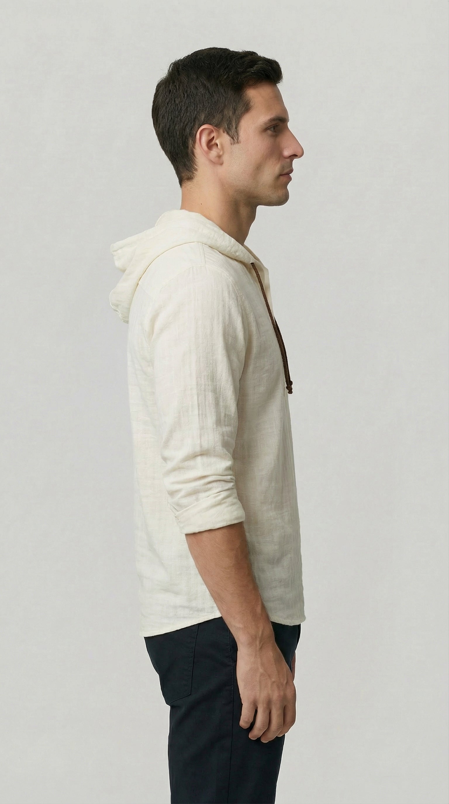Daniel | Camisa tipo polo con capucha