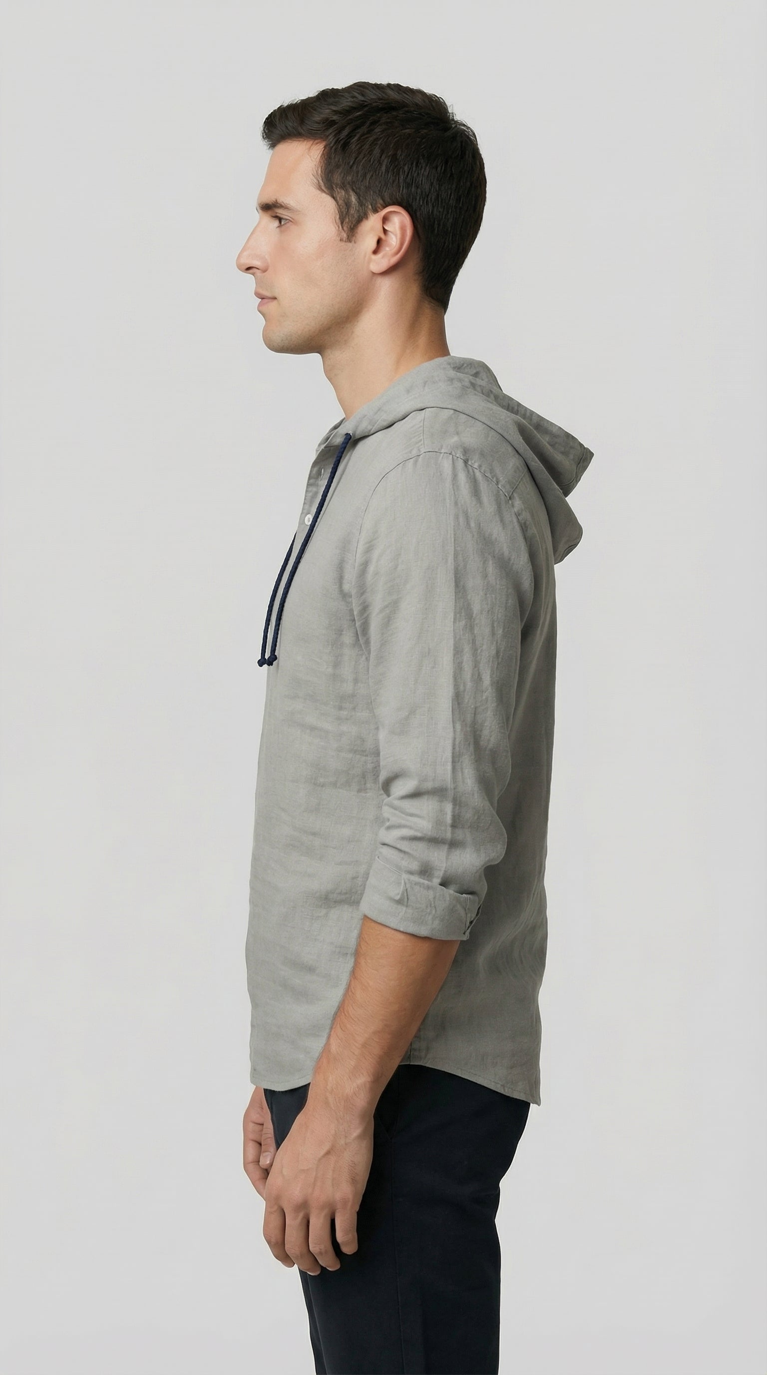 Daniel | Camisa tipo polo con capucha