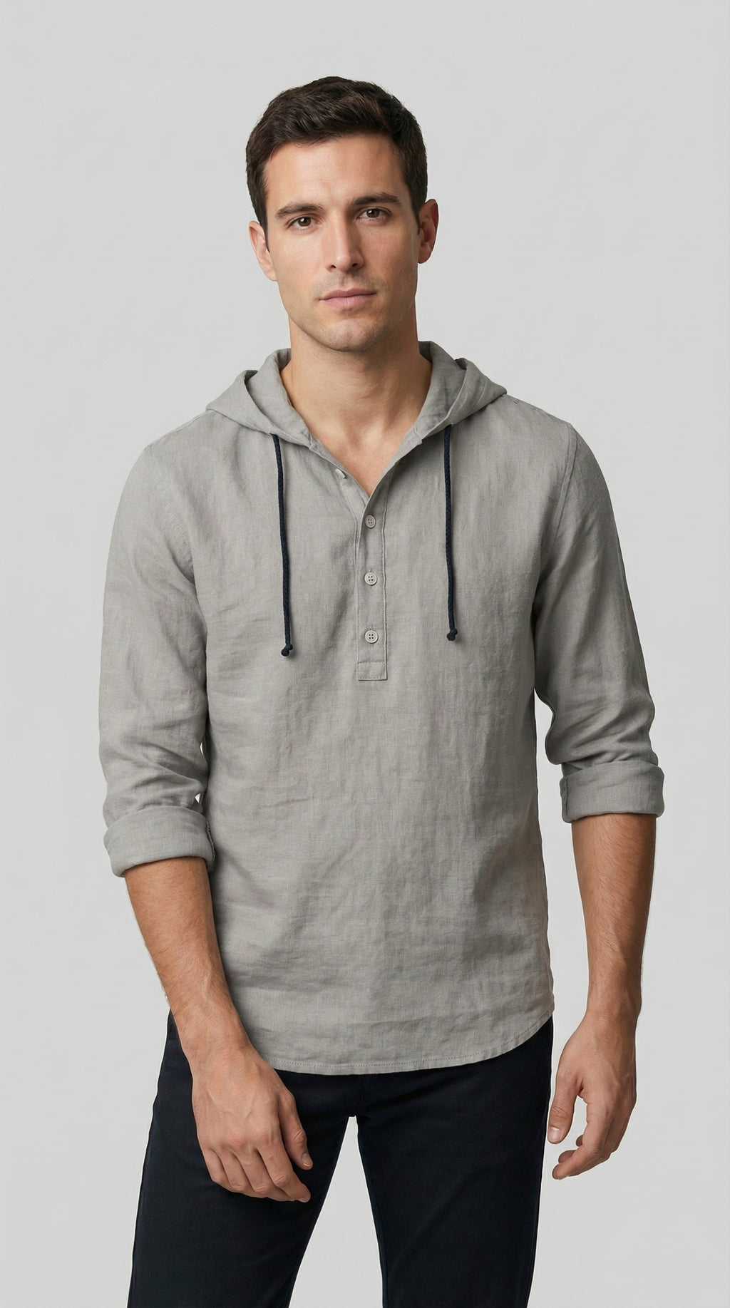 Daniel | Camisa tipo polo con capucha