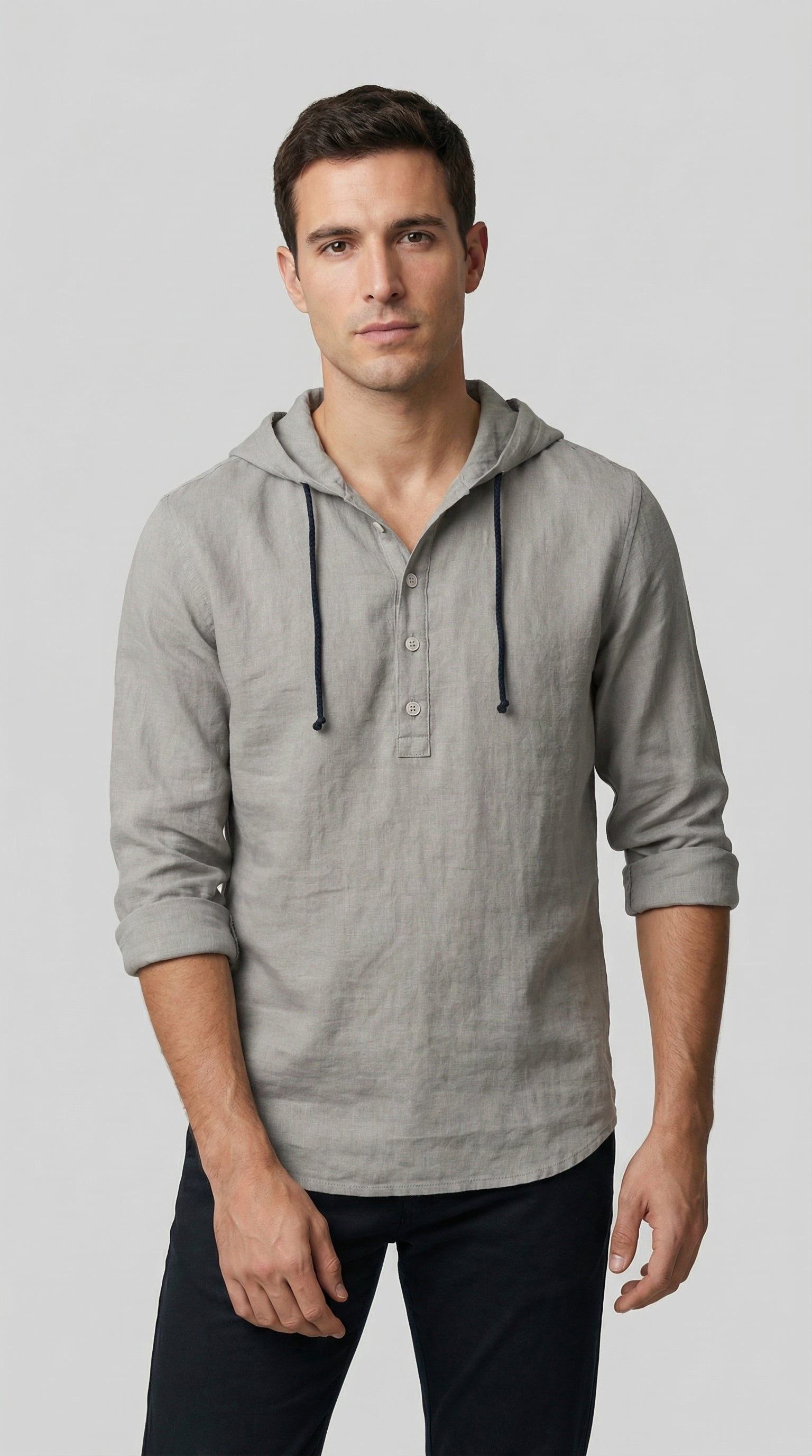 Daniel | Camisa tipo polo con capucha