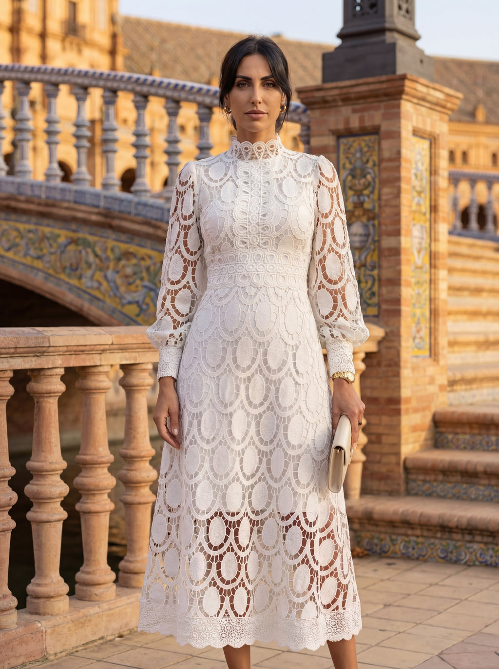 Carmen - Elegante vestido de seda