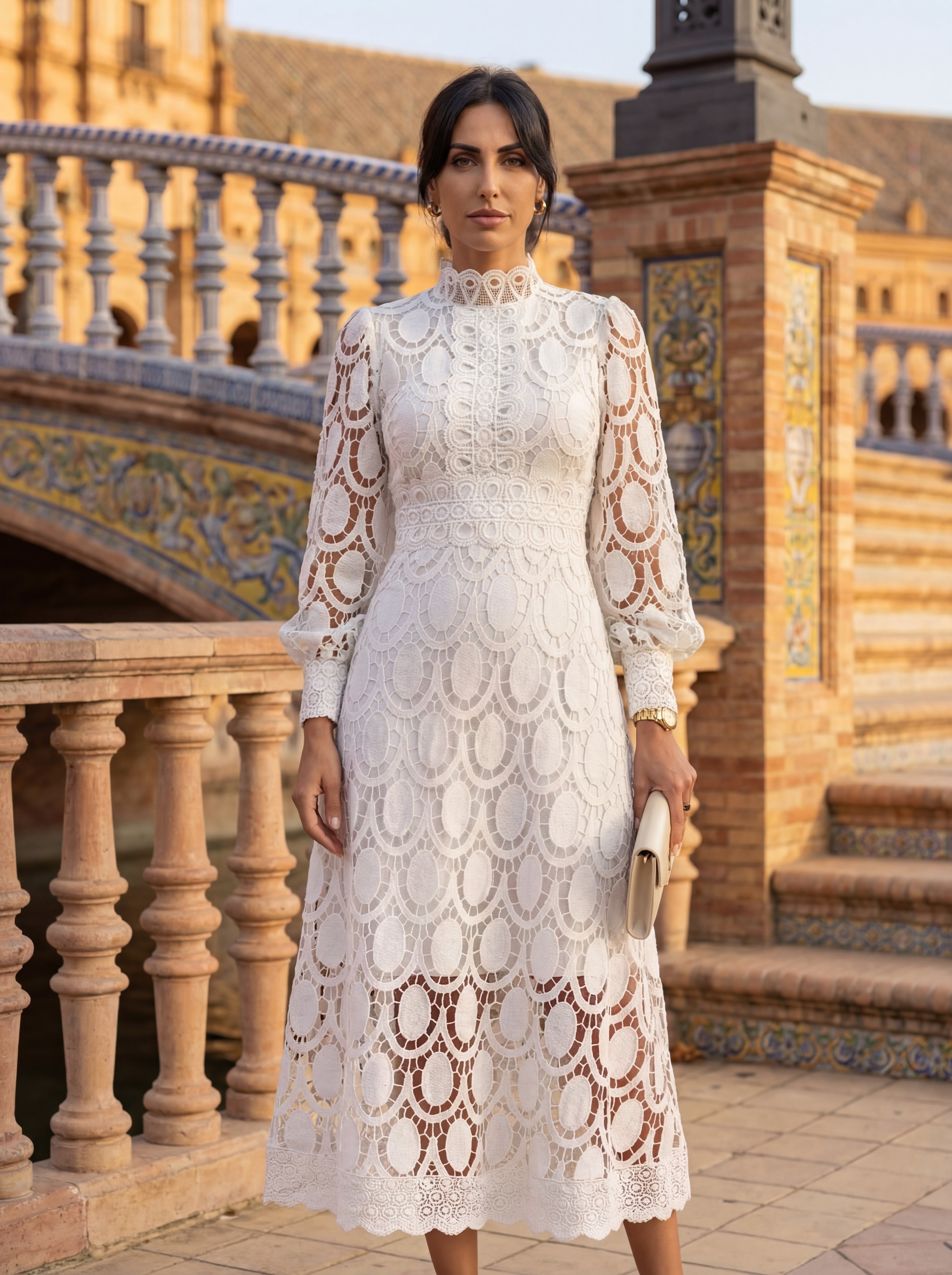 Carmen - Elegante vestido de seda
