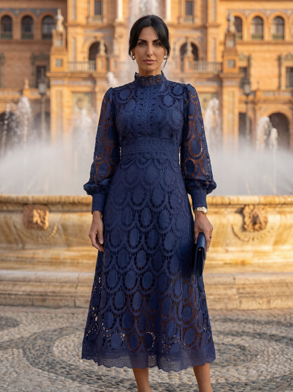 Carmen - Elegante vestido de seda