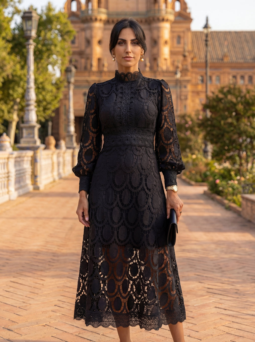Carmen - Elegante vestido de seda