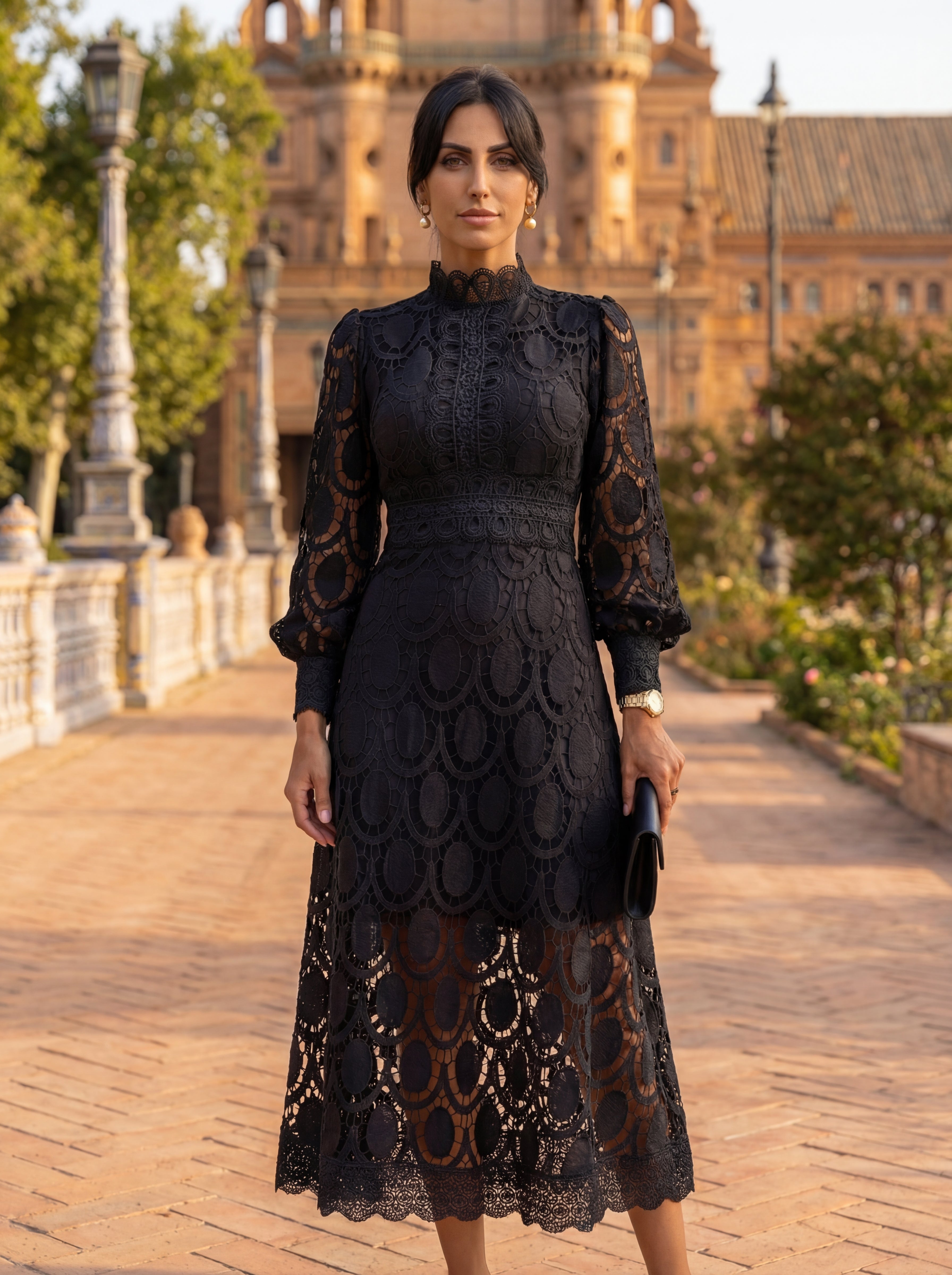 Carmen - Elegante vestido de seda