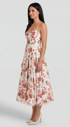 Vestido de tul y midi de Isold