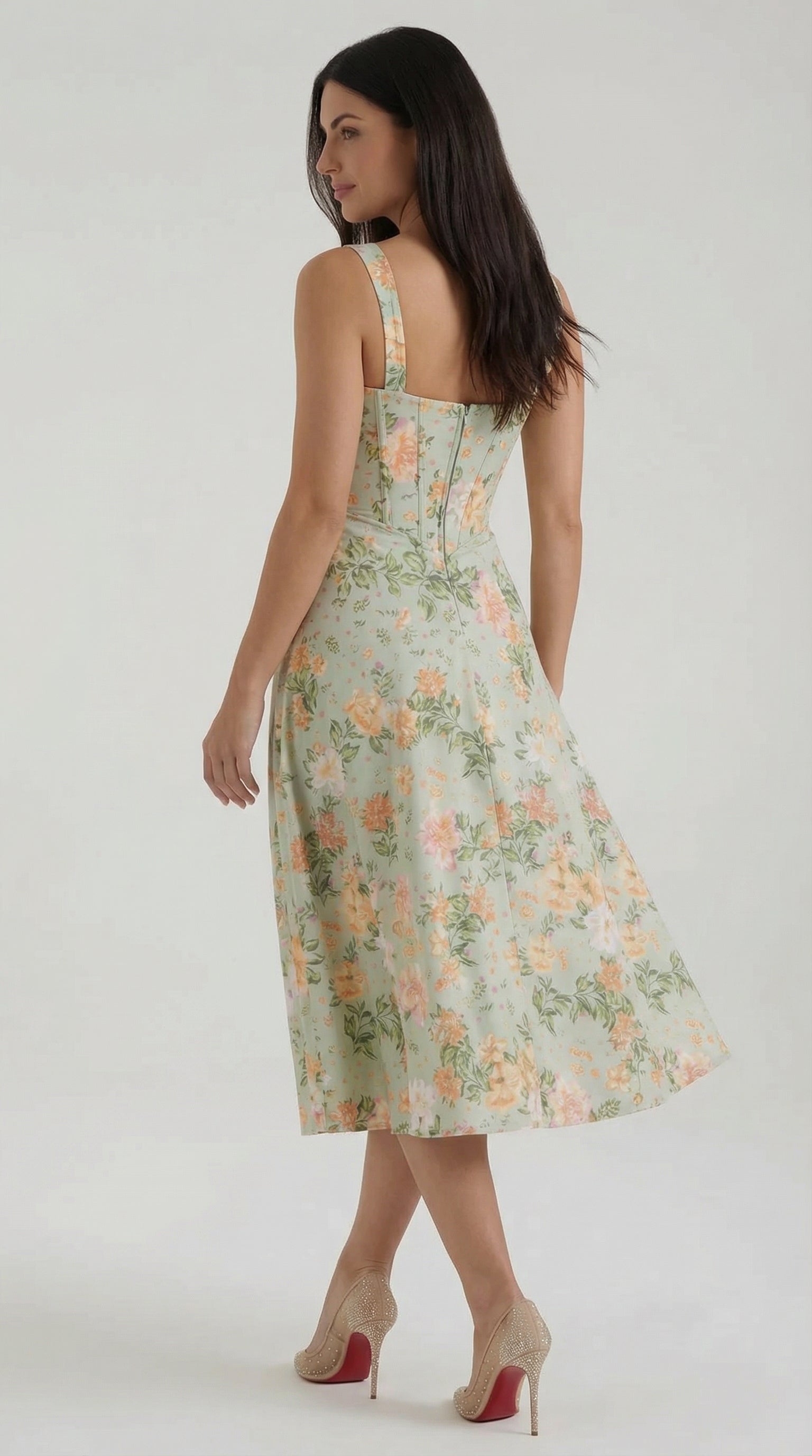 Vestido de verano midi Dahlia
