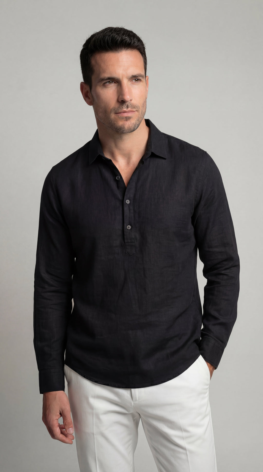 Isla | Camisa clasica de algodón