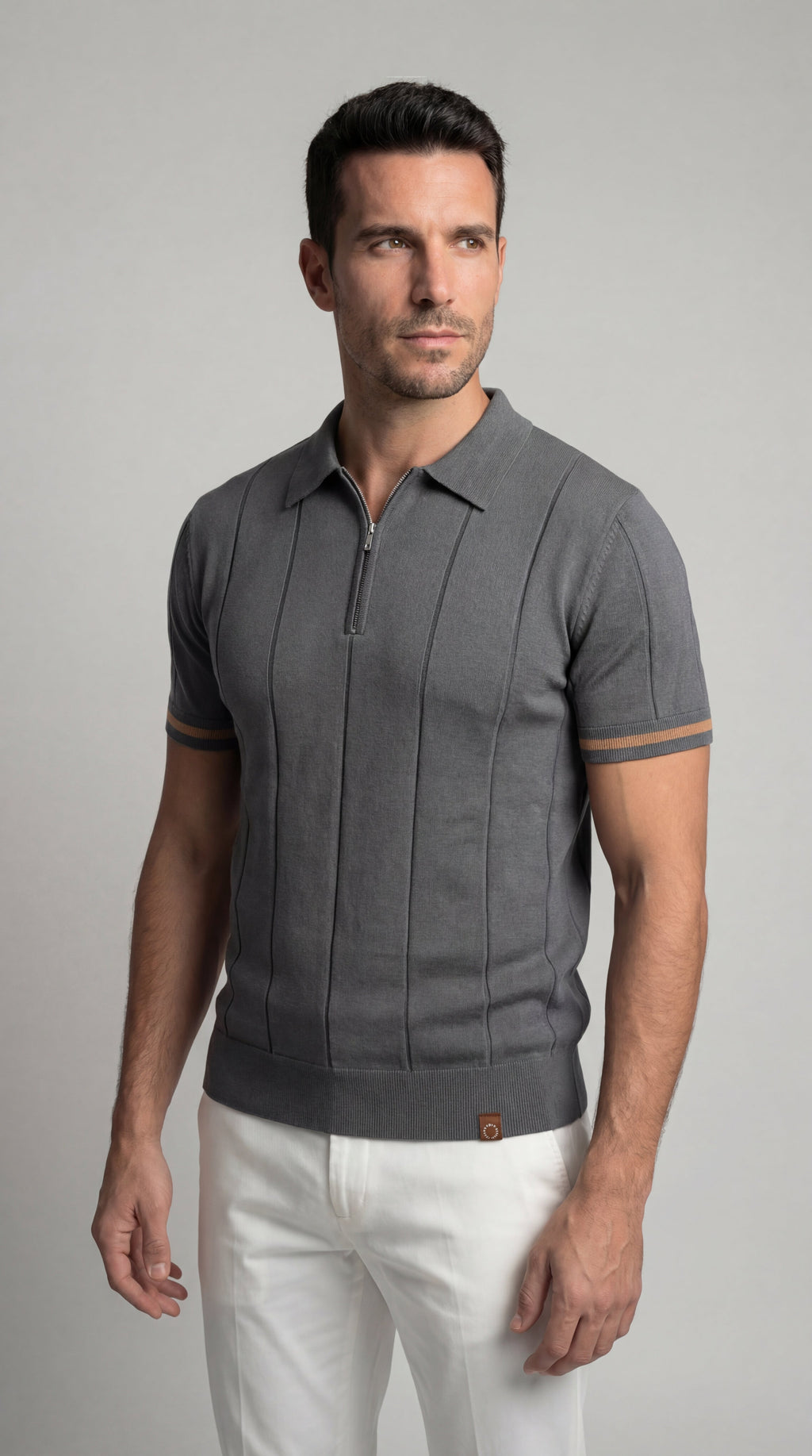 Francisco | Polo con cremallera