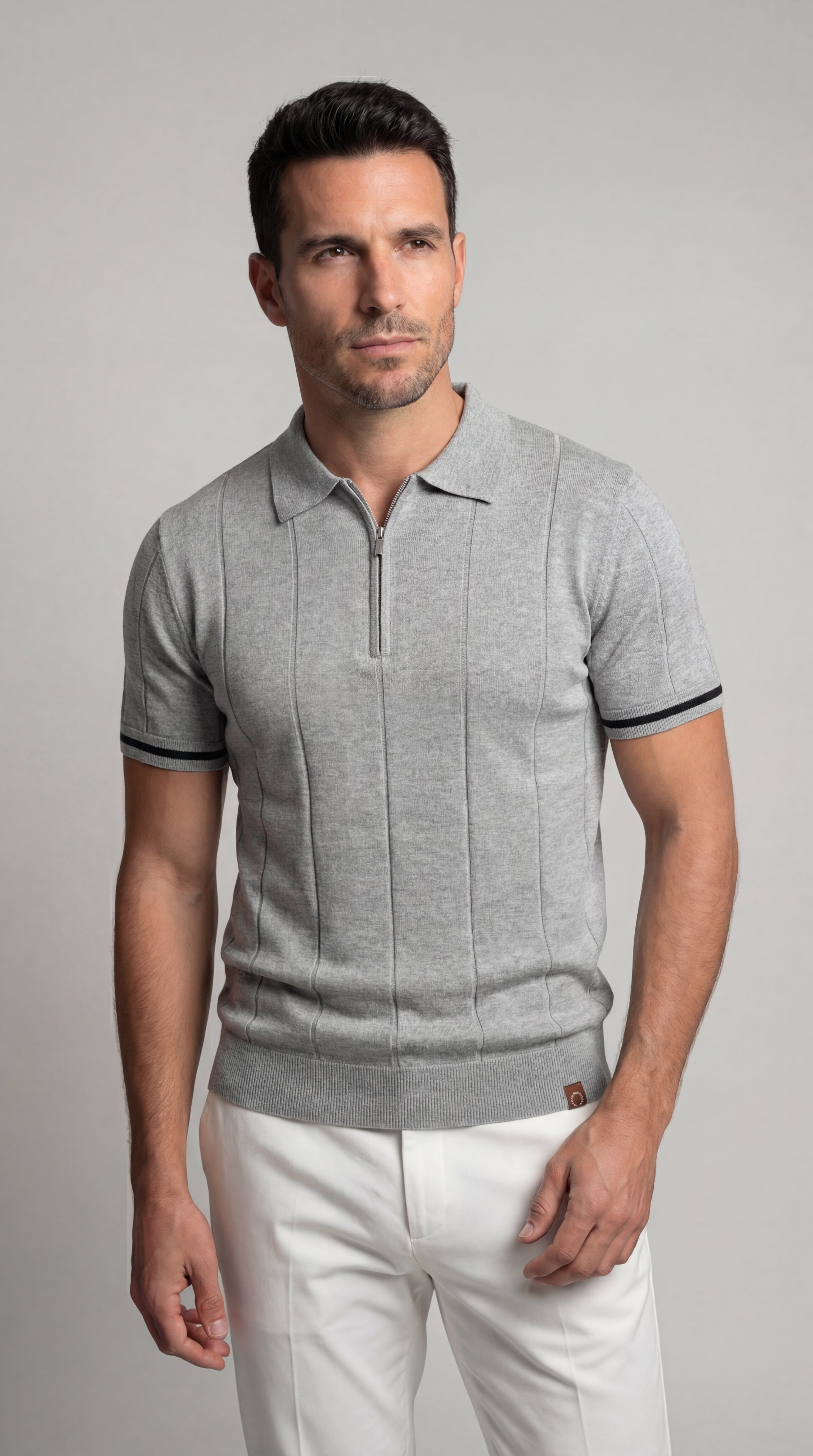 Francisco | Polo con cremallera