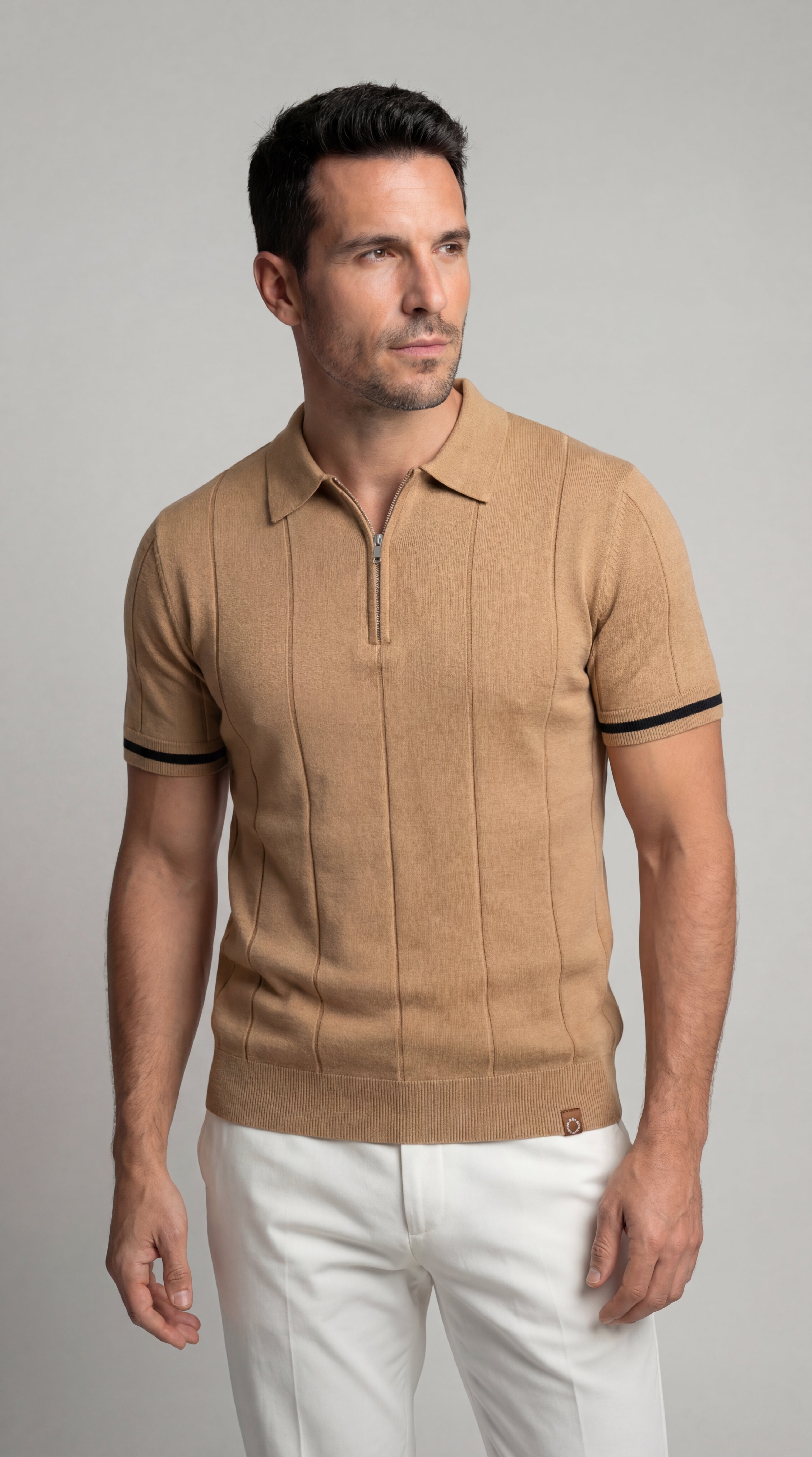 Francisco | Polo con cremallera