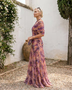 Samantha - Vestido elegante con drapeado
