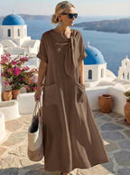 Fleur™ Vestido elegante con bolsillos