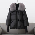 Aurora™ | Chaqueta Glam en Pluma Real