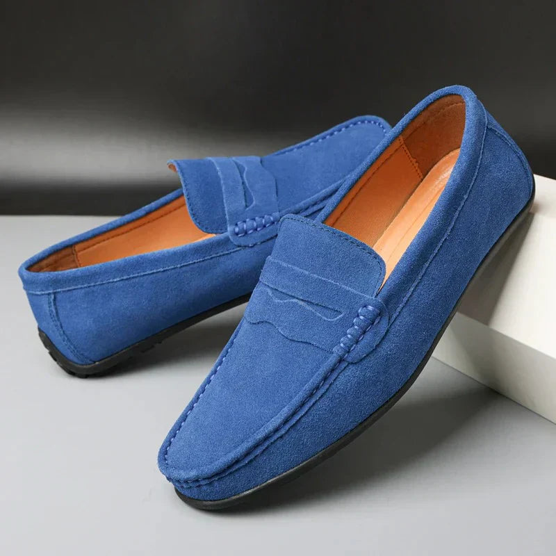 Lurano | Mocasines retro de ante