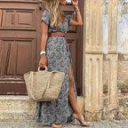 Flora - Vestido boho premium de verano