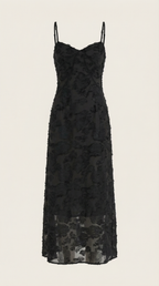 Vestido largo de encaje Arabelle