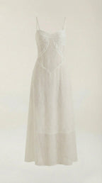 Vestido largo de encaje Arabelle