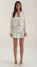 Doris Tweed Skirt Set