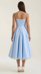 Vestido de tul y midi de Isold