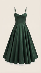 Vestido de tul y midi de Isold
