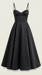 Vestido de tul y midi de Isold