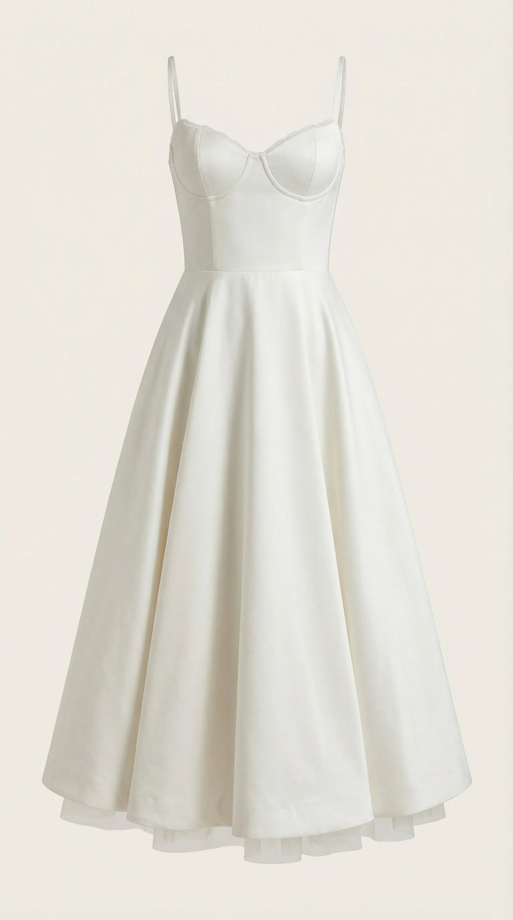 Vestido de tul y midi de Isold
